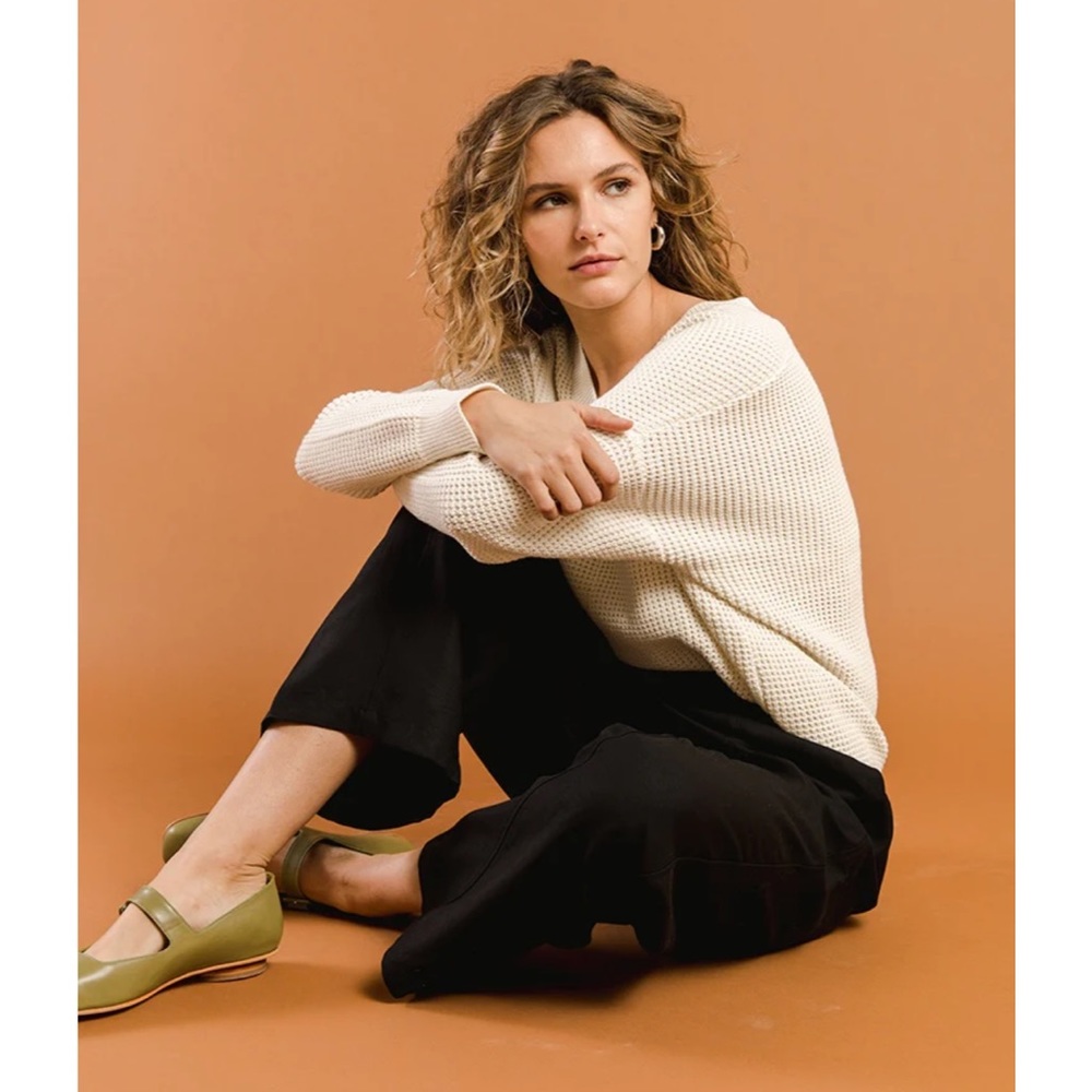 Tradlands Paloma Linen Pant in Black